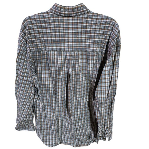 955 Originals Weathered Cotton Button Down Shirt Mens Size Large - Picture 2 of 3